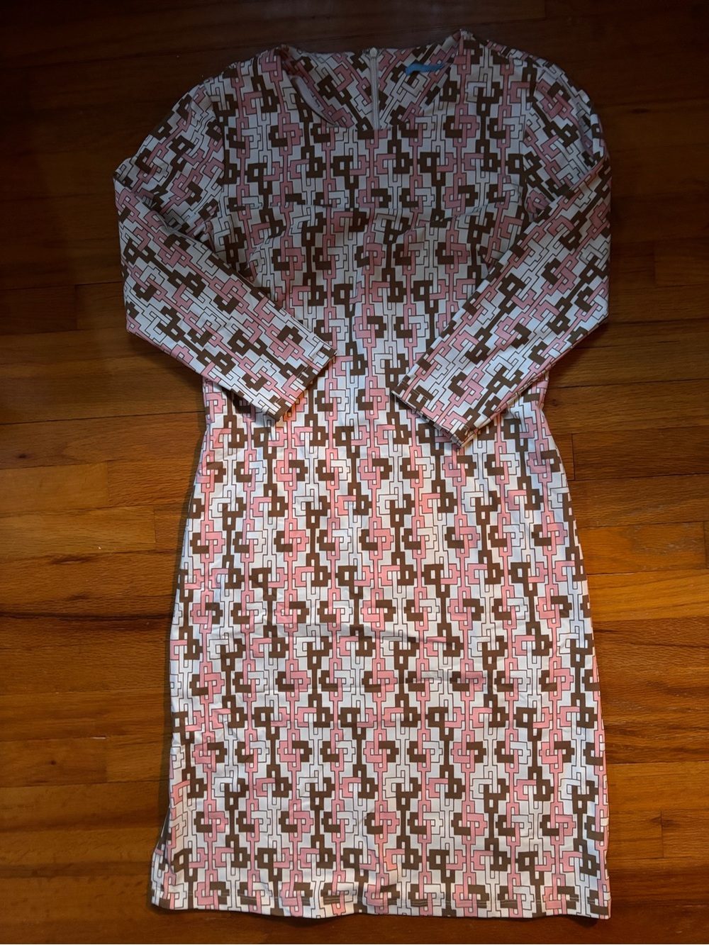 J. McLaughlin Sophia Islet Link Catalina Cloth Dress Size Small